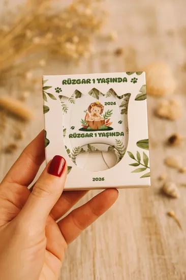 Mühürlü Kutulu Lale Açacak Magnet Hediyelik