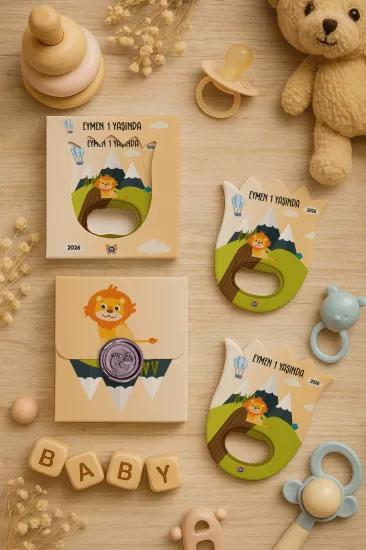Mühürlü Kutulu Lale Açacak Magnet Hediyelik