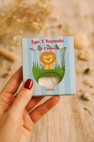 Mühürlü Kutulu Lale Açacak Magnet Hediyelik