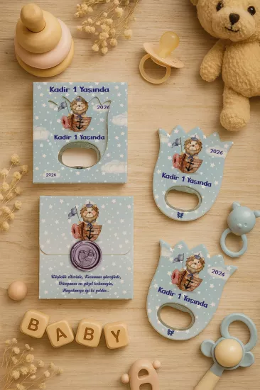Mühürlü Kutulu Lale Açacak Magnet Hediyelik