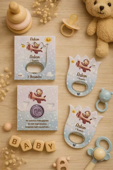 Mühürlü Kutulu Lale Açacak Magnet Hediyelik