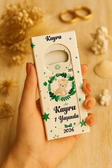 Mühürlü Kutulu Uzun Açacak Magnet