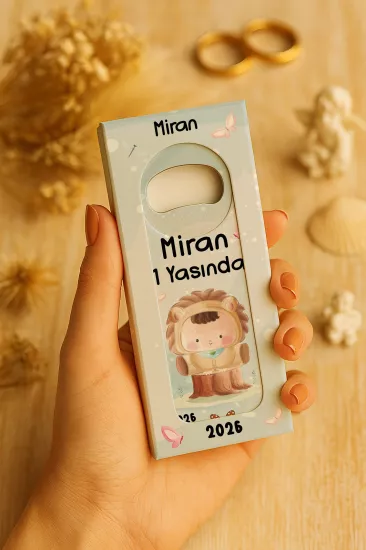Mühürlü Kutulu Uzun Açacak Magnet