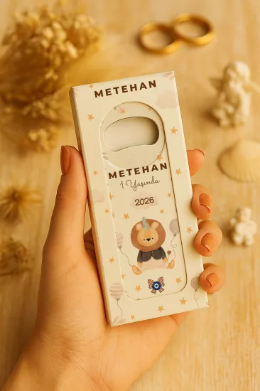 Mühürlü Kutulu Uzun Açacak Magnet