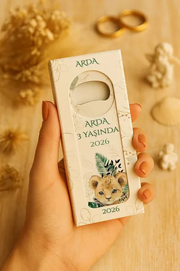 Mühürlü Kutulu Uzun Açacak Magnet