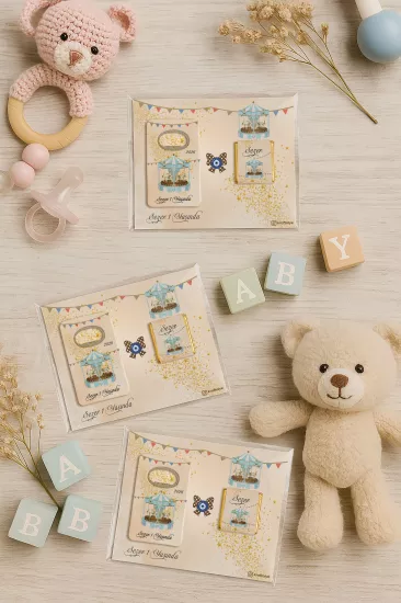 Çikolatalı Açacak Magnet – Bebek Hediyesi Magnet