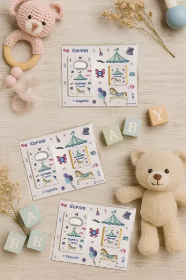 Çikolatalı Açacak Magnet – Bebek Hediyesi Magnet