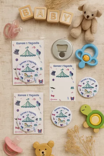 Kartlı Metal Açacak Magnet Hediyelikleri