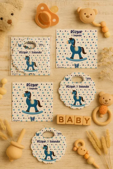 Kartlı Papatya Bardak Altlığı Açacak Magnet