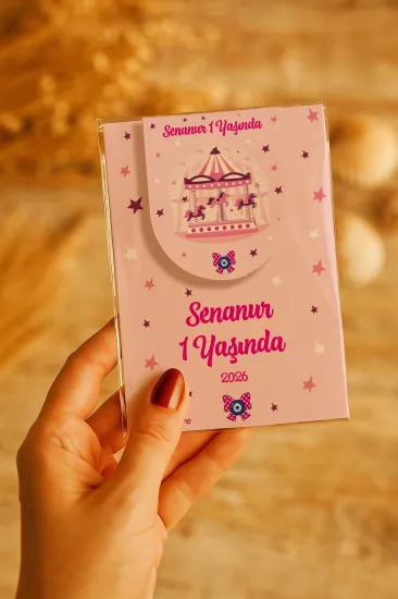 Kişiye Özel Mıknatıslı Kitap Ayracı Hediyelikleri