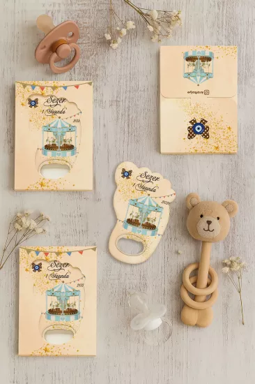 Ayak İzi Açacak Magnet | Bebek Hediyelikleri