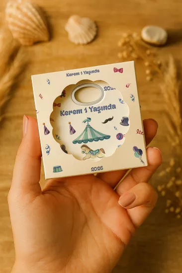 Kutulu Papatya Bardak Altlığı Açacak Magnet