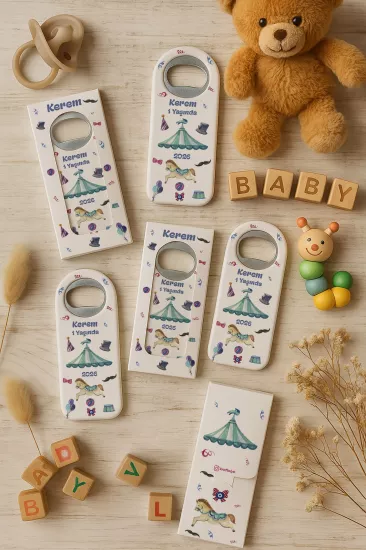 Bebek & Doğum Günü Kutulu Açacak Magnet