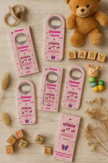 Bebek & Doğum Günü Kutulu Açacak Magnet
