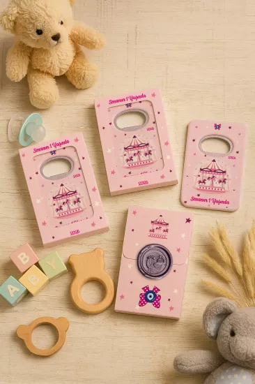Mühürlü Açacak Magnet – Bebek Hediyesi