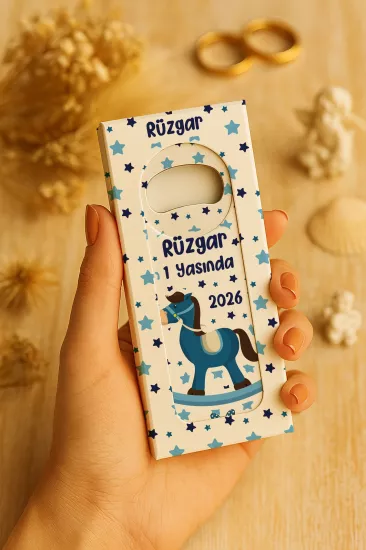 Mühürlü Kutulu Uzun Açacak Magnet