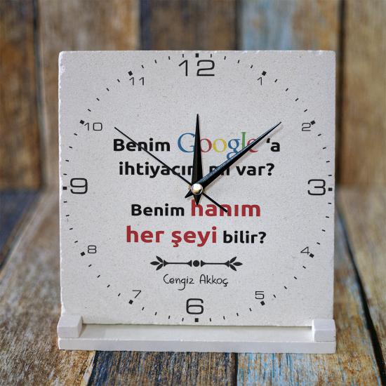 Hediye Doğal Taş Saat