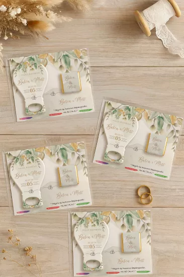 Çikolatalı Balon Açacak Magnet – Söz, Nişan, Kına, Nikah, Düğün Hediyesi