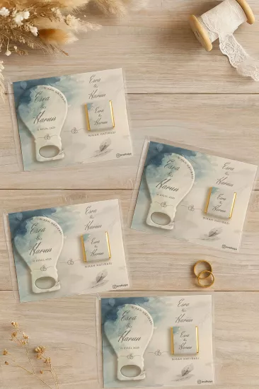 Çikolatalı Balon Açacak Magnet – Söz, Nişan, Kına, Nikah, Düğün Hediyesi