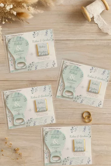Çikolatalı Balon Açacak Magnet – Söz, Nişan, Kına, Nikah, Düğün Hediyesi