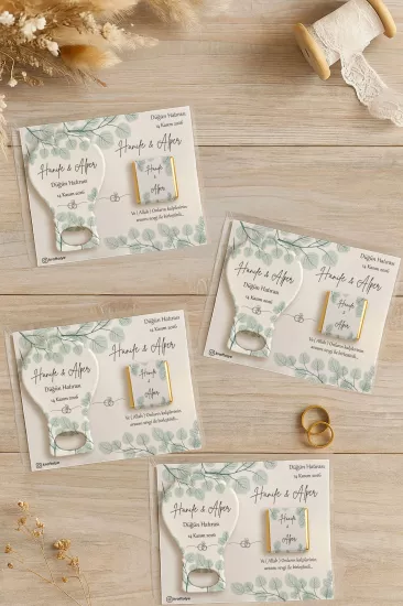 Çikolatalı Balon Açacak Magnet – Söz, Nişan, Kına, Nikah, Düğün Hediyesi