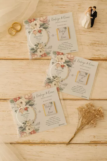 Kişiye Özel Çikolatalı Kalp Açacak Magnet | Söz, Nişan, Nikah, Düğün Hediyesi