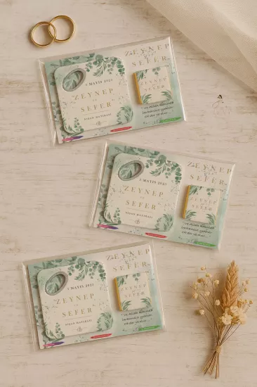 Kişiye Özel Çikolatalı Açacak Magnet – Baby Shower & Yeni Doğan Hediyesi