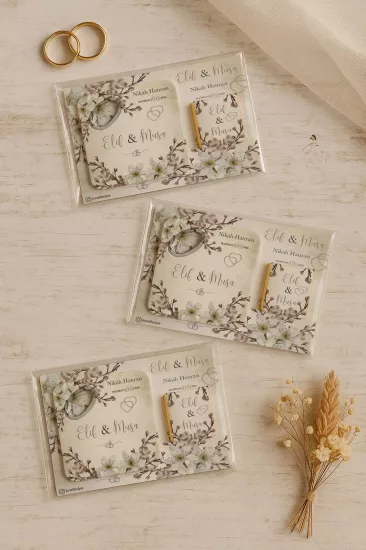 Kişiye Özel Çikolatalı Açacak Magnet – Baby Shower & Yeni Doğan Hediyesi