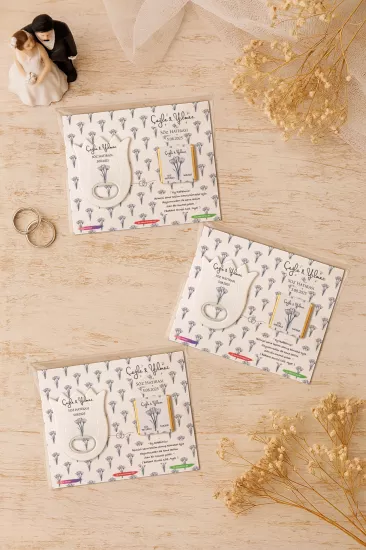 Söz Nişan Kına Nikah Düğün Hatırası Çikolatalı Lale Açacak Magnet