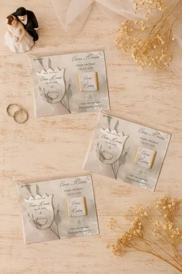 Söz Nişan Kına Nikah Düğün Hatırası Çikolatalı Lale Açacak Magnet