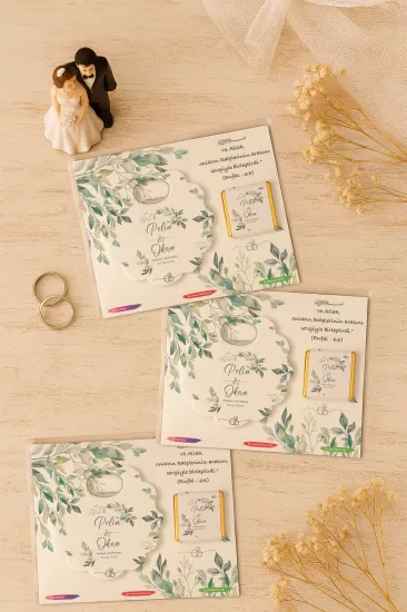 Çikolatalı Papatya Bardak Altlığı Açacak Magnet – Söz, Nişan, Kına, Nikah, Düğün Hediyesi