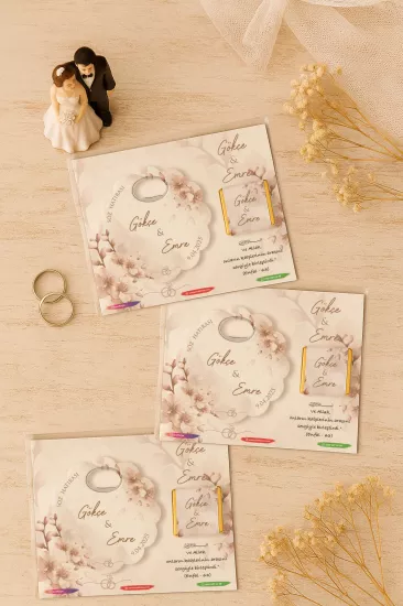 Çikolatalı Papatya Bardak Altlığı Açacak Magnet – Söz, Nişan, Kına, Nikah, Düğün Hediyesi