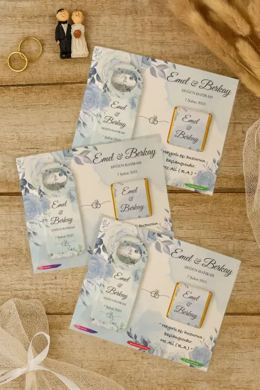 Çikolatalı Uzun Açacak Magnet – Söz, Nişan, Kına, Nikah, Düğün Hediyelikleri