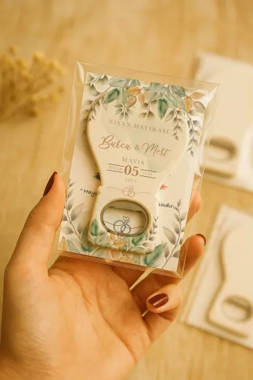 Kartlı Balon Açacak Magnet – Söz, Nişan, Kına, Nikah, Düğün Hediyesi