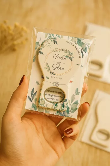 Kartlı Balon Açacak Magnet – Söz, Nişan, Kına, Nikah, Düğün Hediyesi