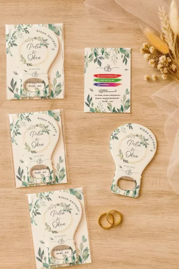 Kartlı Balon Açacak Magnet – Söz, Nişan, Kına, Nikah, Düğün Hediyesi