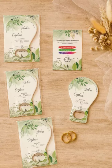 Kartlı Balon Açacak Magnet – Söz, Nişan, Kına, Nikah, Düğün Hediyesi