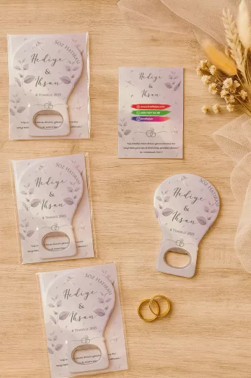 Kartlı Balon Açacak Magnet – Söz, Nişan, Kına, Nikah, Düğün Hediyesi