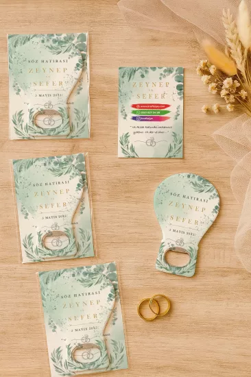 Kartlı Balon Açacak Magnet – Söz, Nişan, Kına, Nikah, Düğün Hediyesi