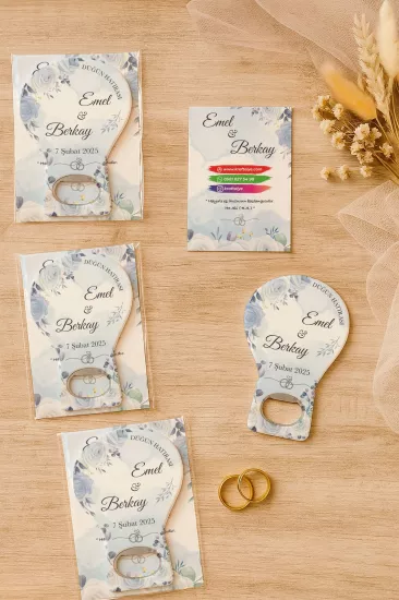 Kartlı Balon Açacak Magnet – Söz, Nişan, Kına, Nikah, Düğün Hediyesi