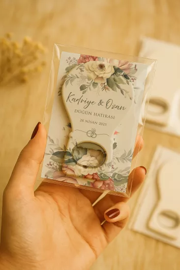 Kartlı Balon Açacak Magnet – Söz, Nişan, Kına, Nikah, Düğün Hediyesi