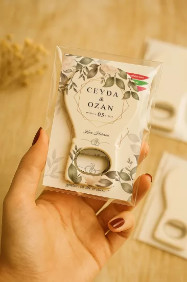 Kartlı Balon Açacak Magnet – Söz, Nişan, Kına, Nikah, Düğün Hediyesi