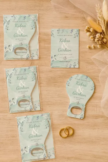 Kartlı Balon Açacak Magnet – Söz, Nişan, Kına, Nikah, Düğün Hediyesi