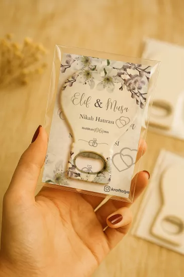 Kartlı Balon Açacak Magnet – Söz, Nişan, Kına, Nikah, Düğün Hediyesi