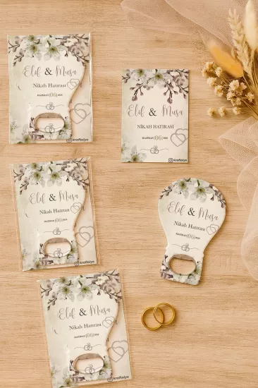 Kartlı Balon Açacak Magnet – Söz, Nişan, Kına, Nikah, Düğün Hediyesi