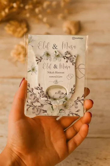 Kişiye Özel Lale Açacak Magnet | Söz, Nişan, Nikah, Düğün Hatırası