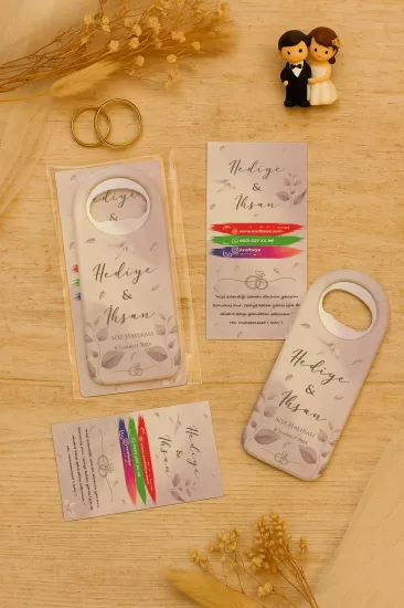 Jelatin Kartlı Uzun Açacak Magnet – Söz, Nişan, Kına, Nikah, Düğün Hediyelikleri