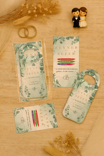 Jelatin Kartlı Uzun Açacak Magnet – Söz, Nişan, Kına, Nikah, Düğün Hediyelikleri