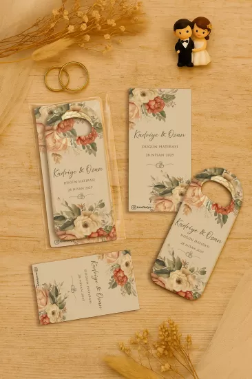 Jelatin Kartlı Uzun Açacak Magnet – Söz, Nişan, Kına, Nikah, Düğün Hediyelikleri