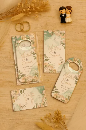 Jelatin Kartlı Uzun Açacak Magnet – Söz, Nişan, Kına, Nikah, Düğün Hediyelikleri
